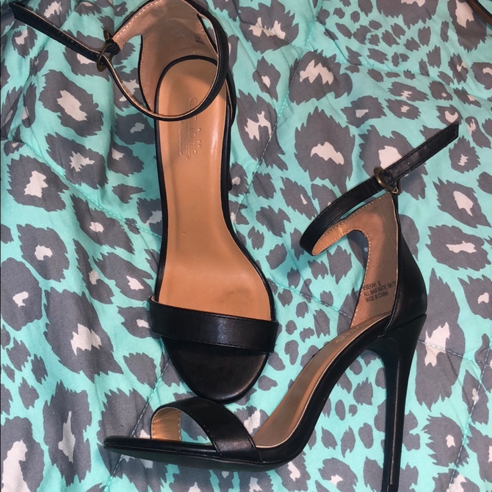 Black heels